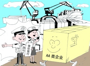 賽爾國貿(mào)、優(yōu)勝國貿(mào)成功申請(qǐng)AA類管理企業(yè)